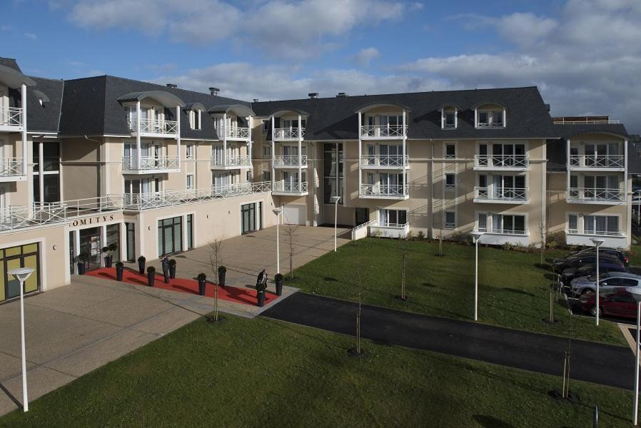 Domitys Le Carrousel Aparthotel Cabourg Exterior foto